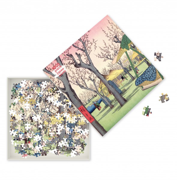 Utagawa Hiroshige: Plum Garden, (1000 pieces) - 2
