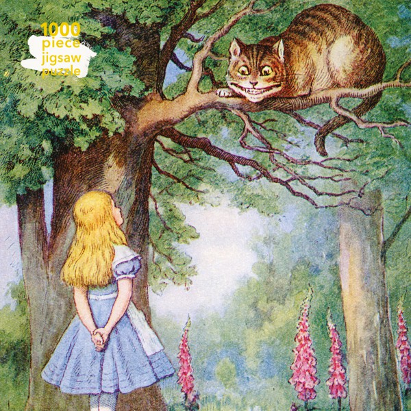 Alice and the Cheshire Cat, (1000 pieces)