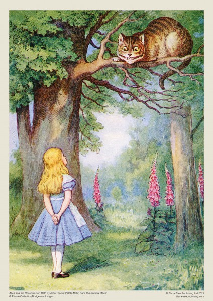 Alice and the Cheshire Cat, (1000 pieces) - 3