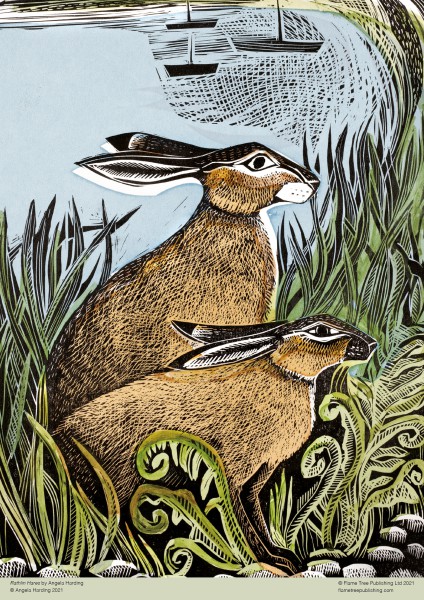 Angela Harding: Rathlin Hares (500 pieces) - 3