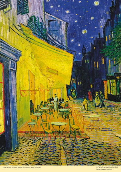 Vincent van Gogh: Café Terrace (500 pieces) - 3