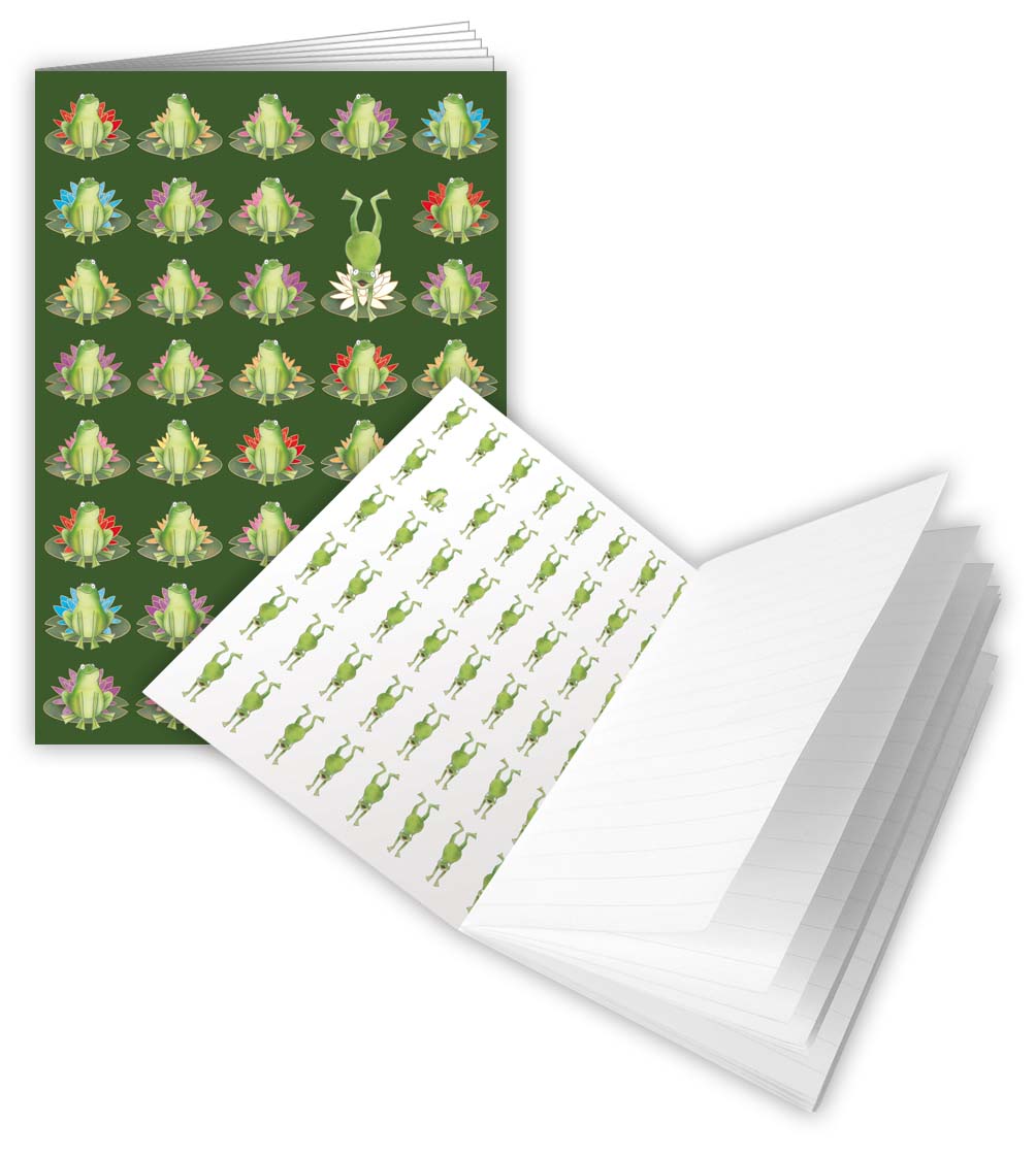 Frogs Doodlebook A6
