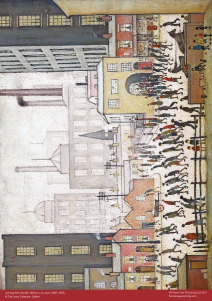 L.S. Lowry: Coming from the Mill (500 pieces) - 3