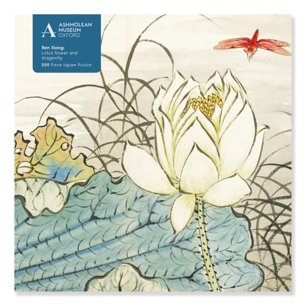 Ashmolean: Ren Xiong: Lotus Flower and Dragonfly (500 pieces)