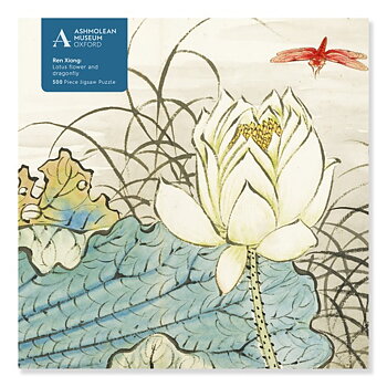 Ashmolean: Ren Xiong: Lotus Flower and Dragonfly (500 pieces)