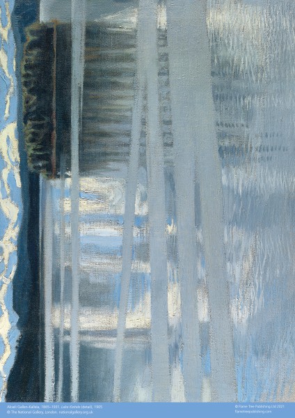 National Gallery: Lake Keitele by Akseli Gallen-Kallela (500 pieces) - 3