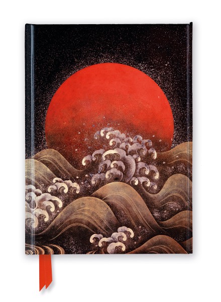 Sun and Sea Lacquer Screen, c. 18th-19th century , A5 Foiled Journal