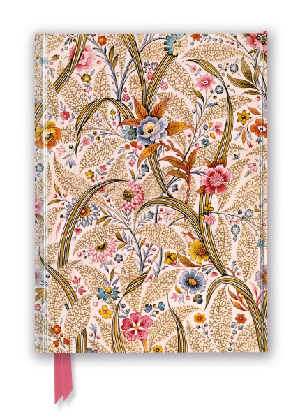 William Kilburn: Marble End Paper , A5 Foiled Journal