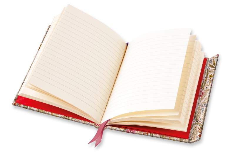William Kilburn: Marble End Paper , A5 Foiled Journal - 2