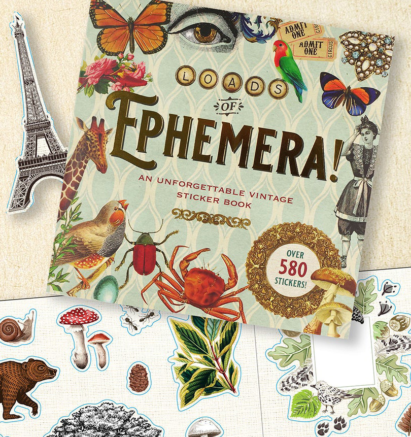 STICKER BOOKS Ephemera 