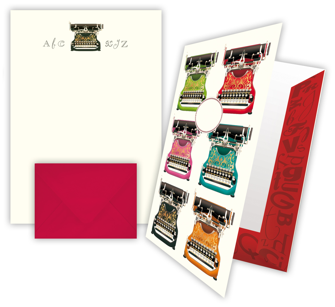 Writing Paper With Keepsake Folder/ Quire