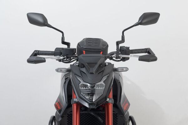 Lever guards with wind protection - 2