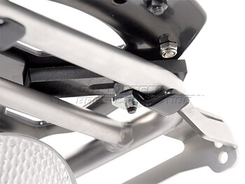 Adapter plate for tubular racks