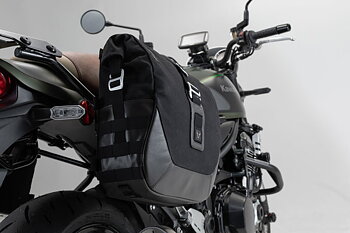 Legend Gear side bag set. Kawasaki Z900RS/ Cafe (17- Black