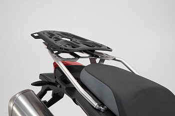 TRAX ADV top case system. Silver.