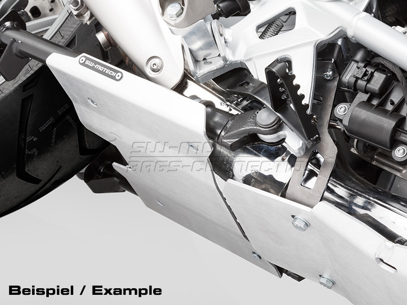 Engine Guard Extension Centerstand. Black. BMW R 1200 GS (13-). - 2