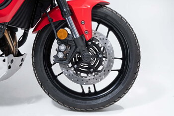 Slider set for front axle