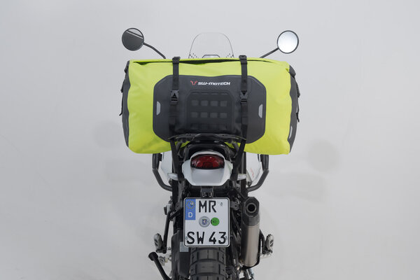 Drybag 600 tail bag. 60 l. Yellow. Waterproof. - 5