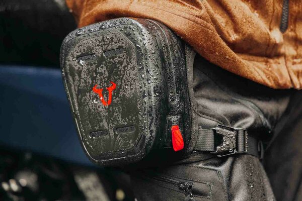 Leg Bag WP. Black. Waterproof - 3