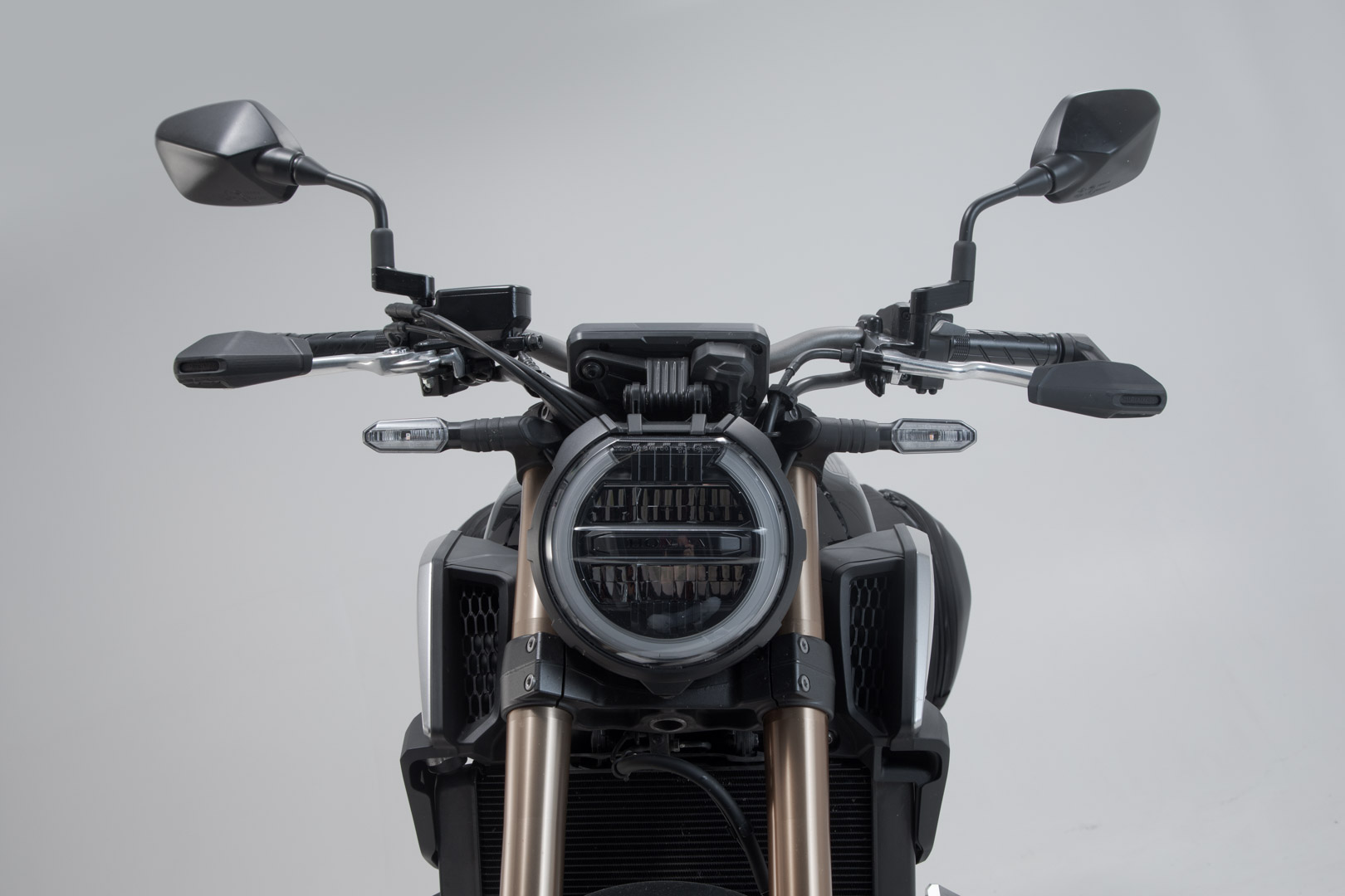 Lever guards with wind protection - 2