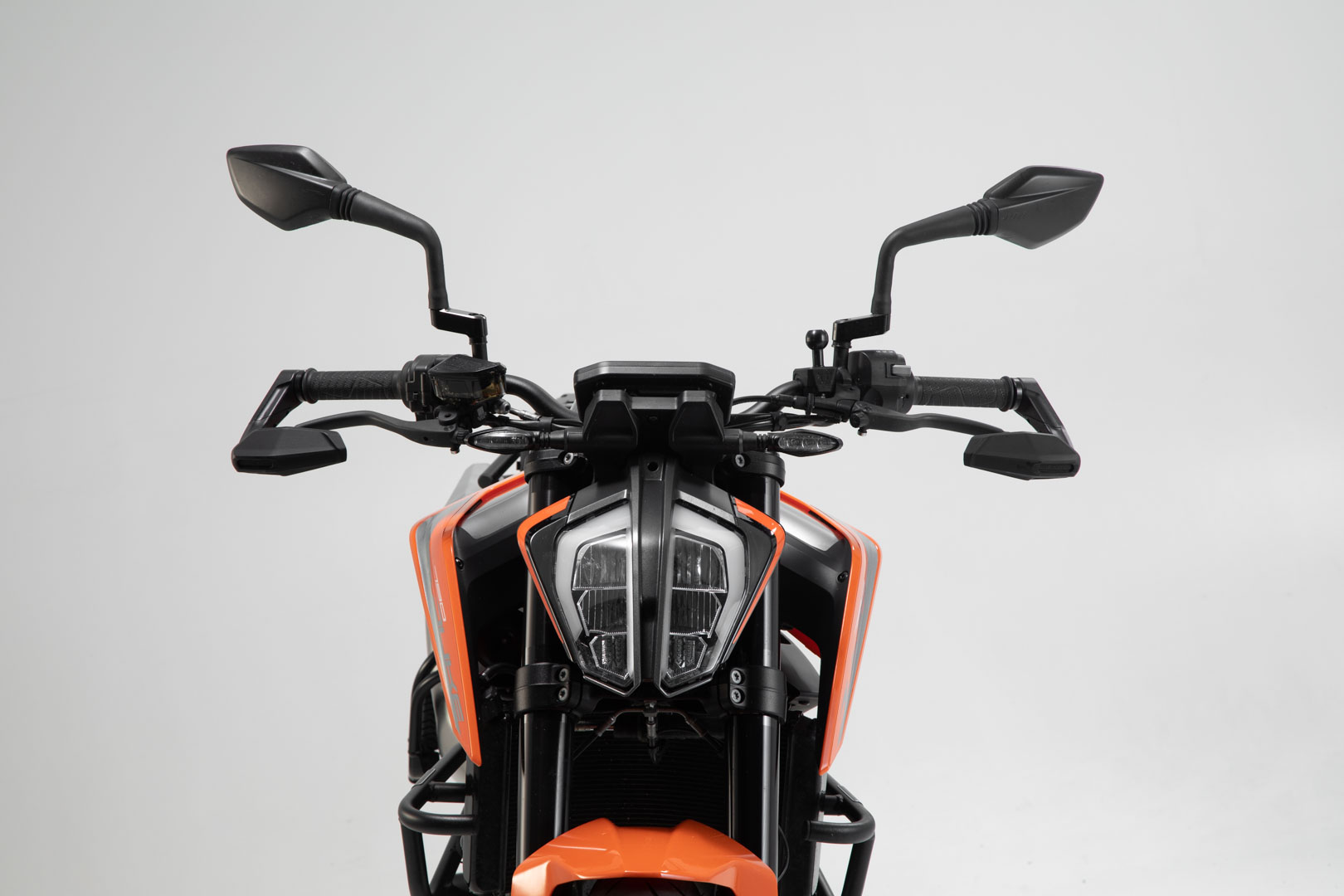 Lever guards with wind protection - 2