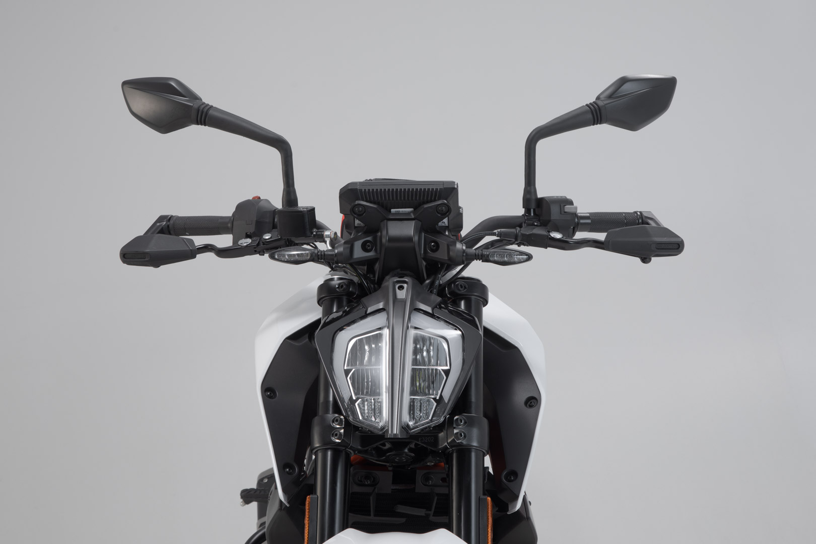 Lever guards with wind protection - 2
