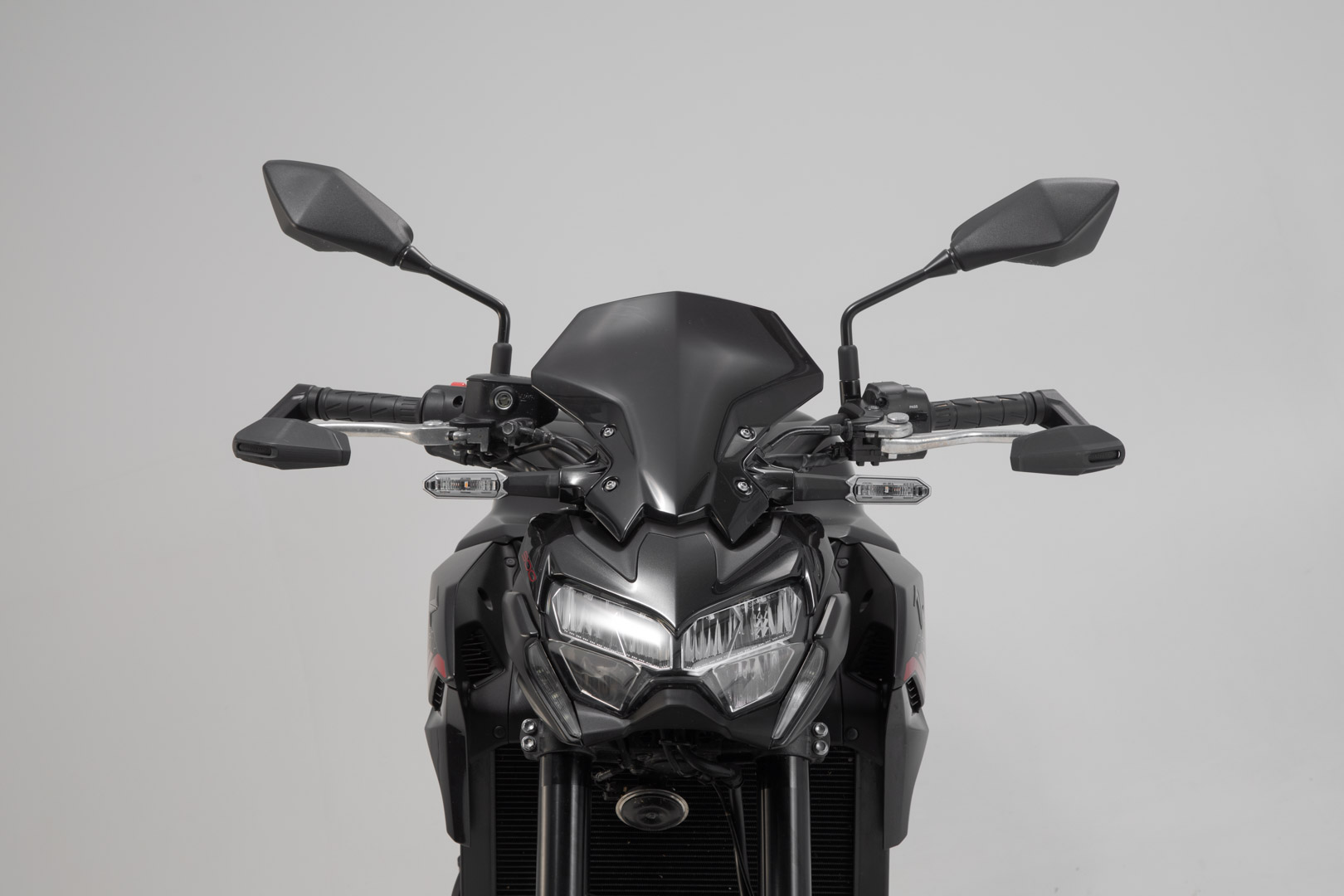 Lever guards with wind protection - 2