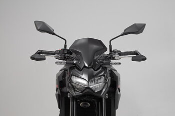 Lever guards with wind protection