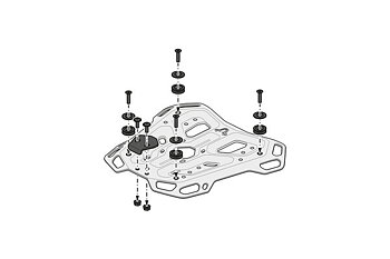 TRAX ADV top case system. Honda CL500