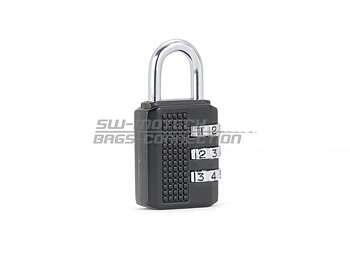 Lock for motorcycle luggage