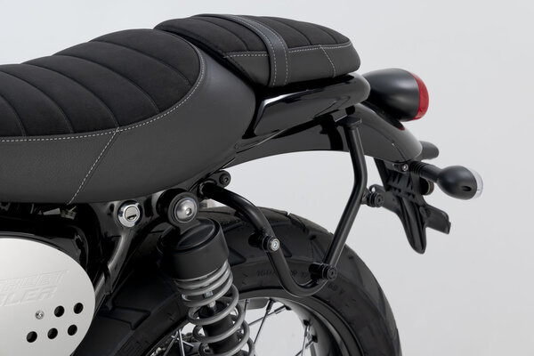Legend Gear side bag system LC Black Edition. Triumph Street Scrambler DC04 (20-23) - 3