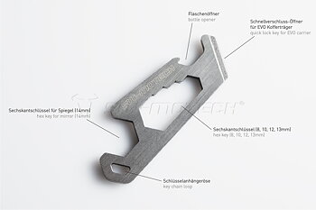 Multitool key chain
