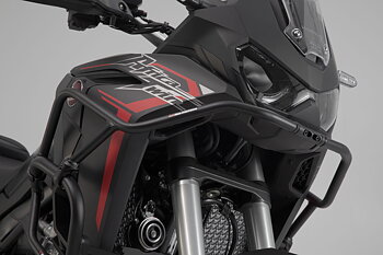 Upper crash bar Black. Honda CRF1100L Africa Twin Adv Sp. (19-).