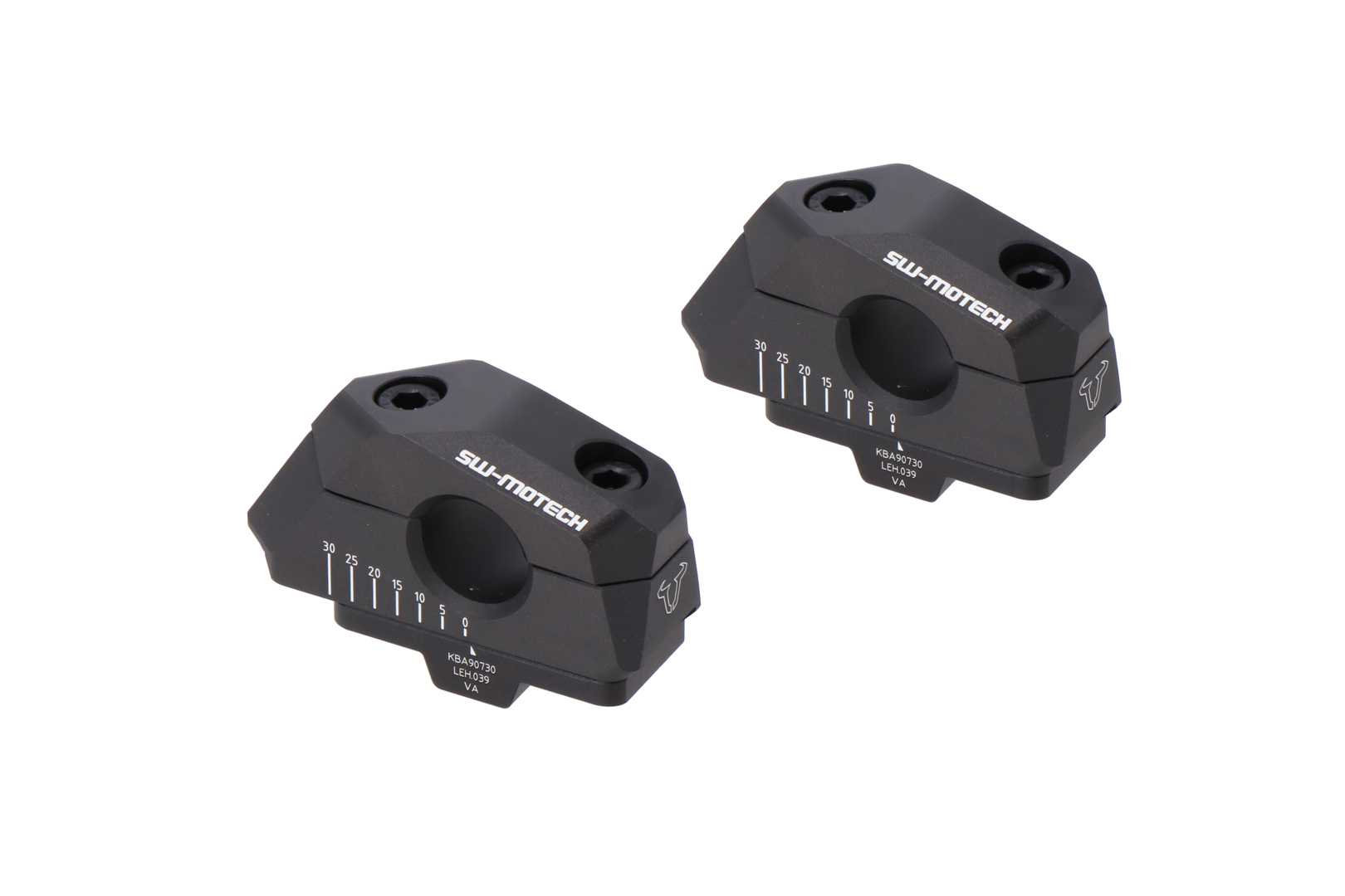 Bar back variable for Ø22 handlebars.
