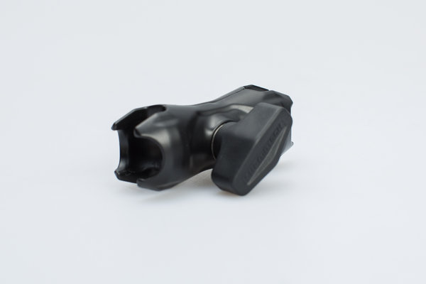 Pivoted socket arm 2. 2 inch. 5. 5 cm. Black. - 2