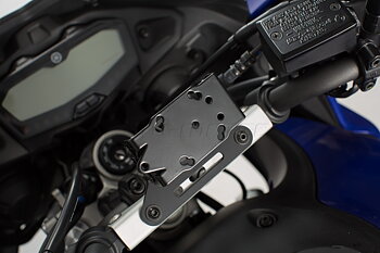 GPS mount for crossbar