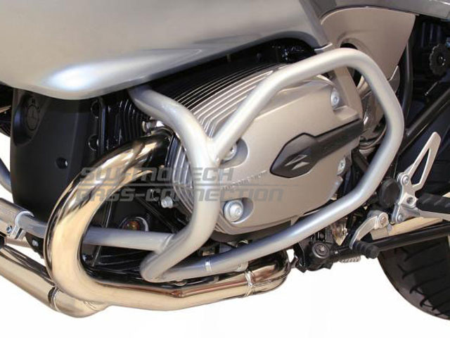 Crash bar. Silver. BMW R 1200 ST (05-09). - 2