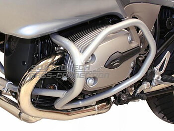 Crash bar. Silver. BMW R 1200 ST (05-09).