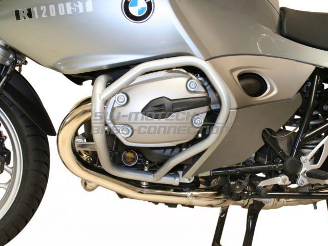 Crash bar. Silver. BMW R 1200 ST (05-09).