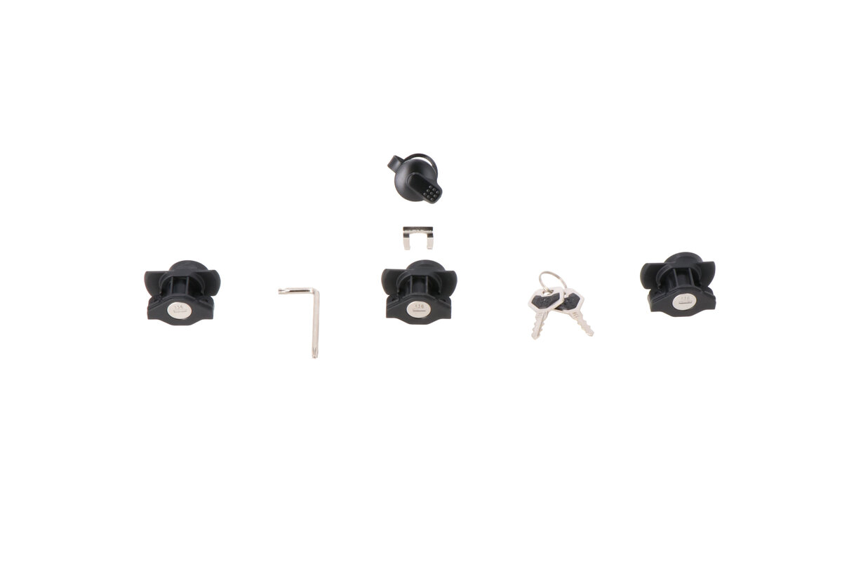 DUSC lock set. 3 locks + 1 TRAX lock set.