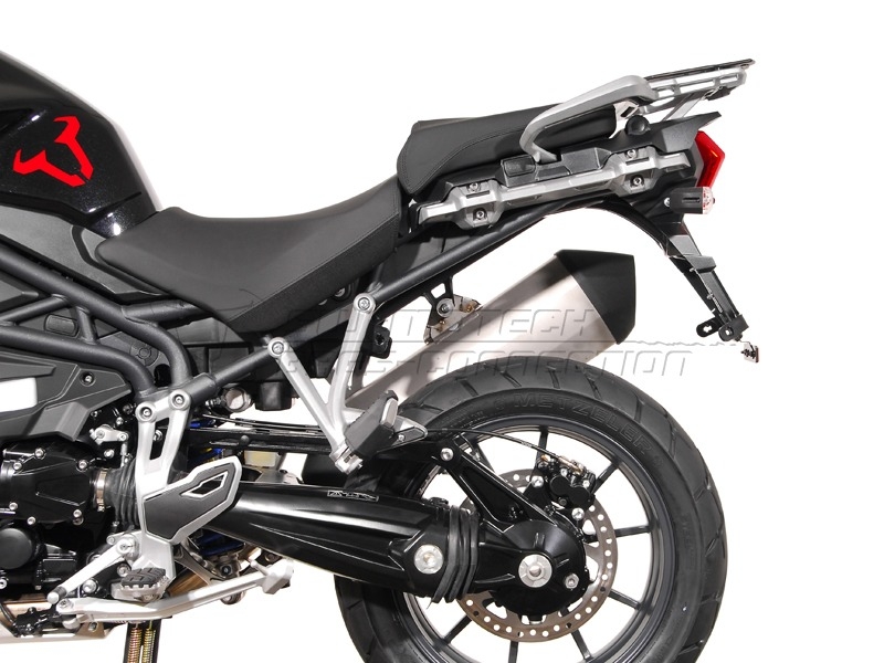 TRAX ADV Pannier System. Silver. 45/45 L. Triumph Tiger1200 Explorer (11- - 3