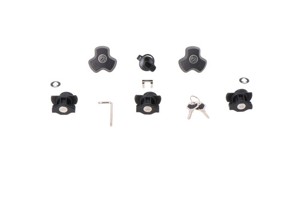DUSC lock set. 3 locks + 1 TRAX lock set + 2 anti-theft devices