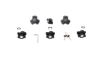 DUSC lock set. 3 locks + 1 TRAX lock set + 2 anti-theft devices