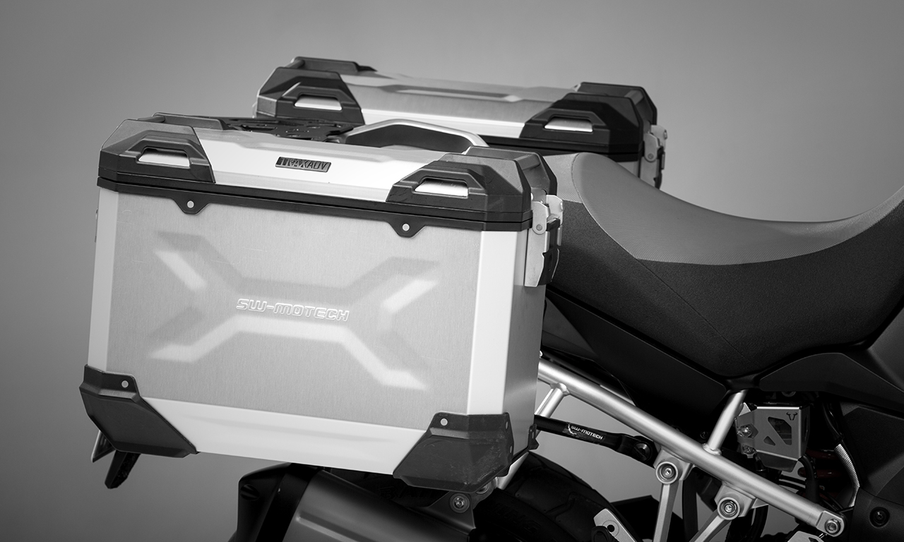 TRAX ADV aluminium 2 case system
