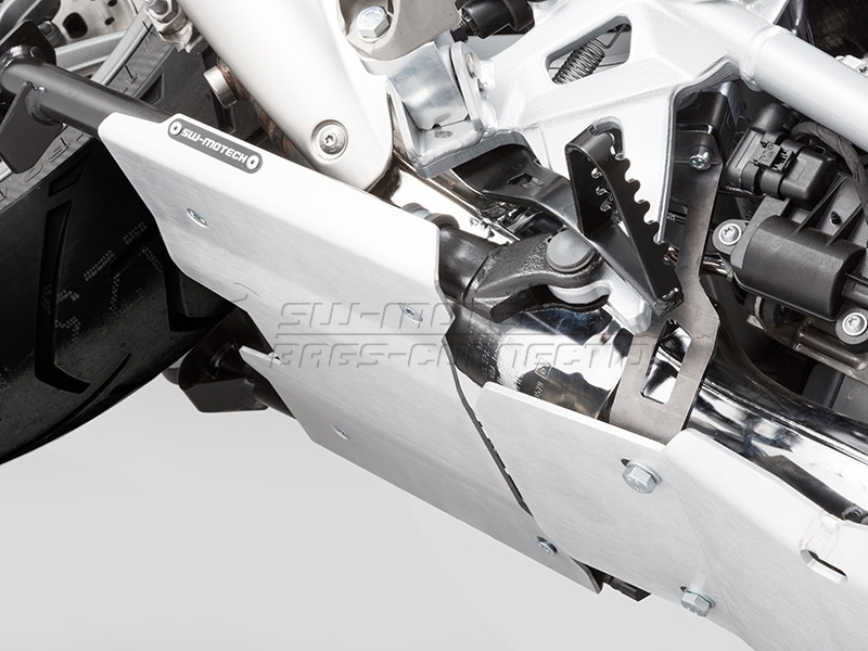 Engine Guard Extension Centerstand. Silver. BMW R 1200 GS (13- - 2