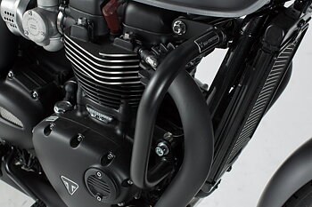 Crashbar. Black. Triumph Bonneville T120 / Street Twin