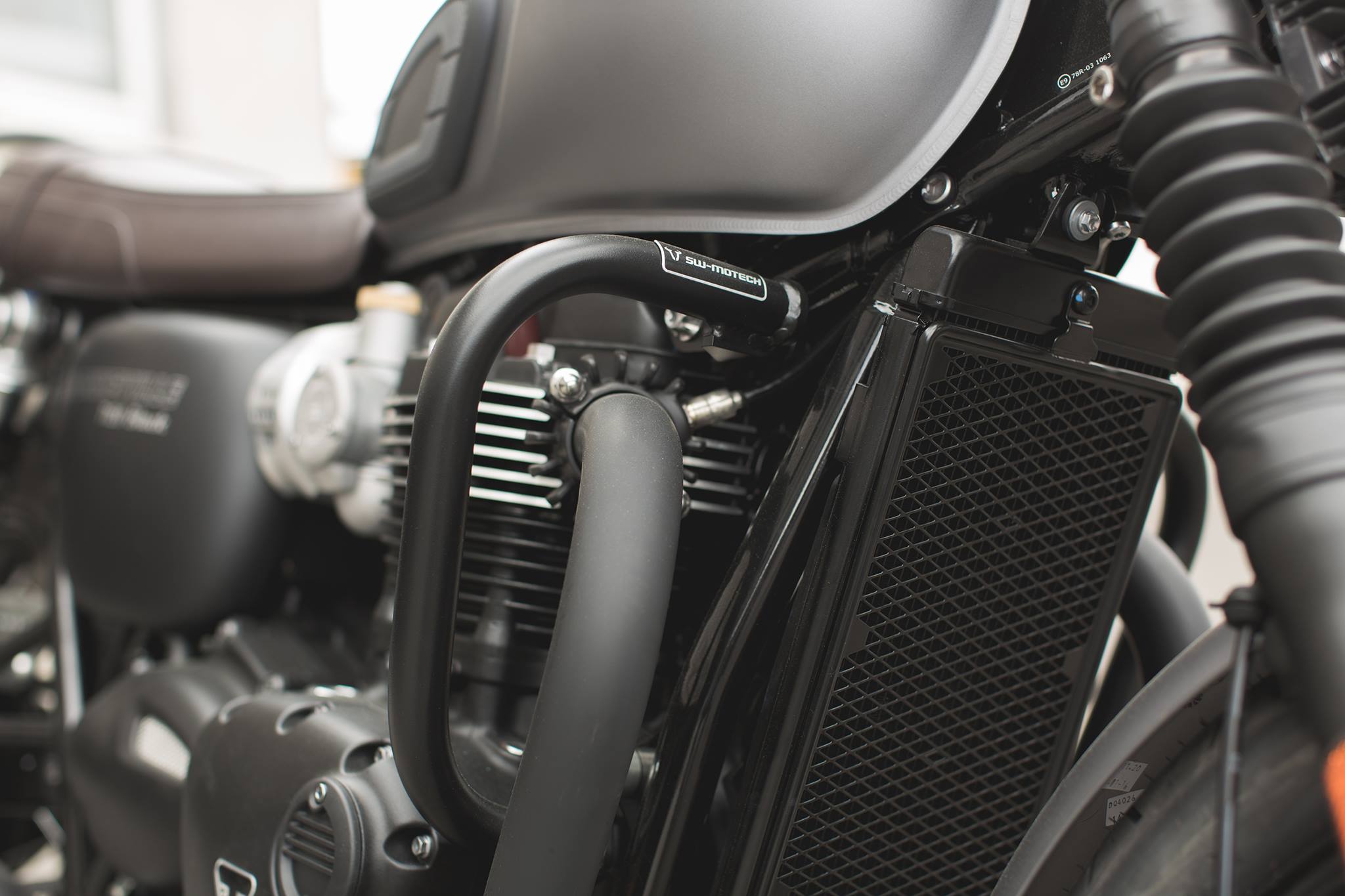 Moto Pare-Chocs Pour Triumph Pour Bobber Pour Bonneville T100 T120 Pour Street Pour