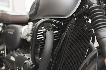 Crashbar. Black. Triumph Bonneville T120 / Street Twin