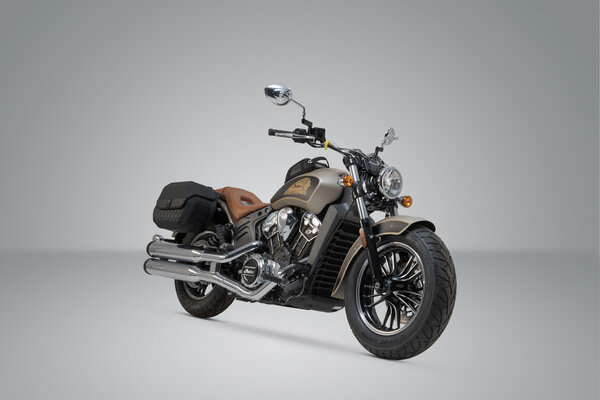 Legend Gear side bag system LH2/LH1. Indian Scout M (16-23) - 2