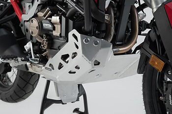 Engine guard. Silver. Honda CRF1100L/Adv Sports (19-) with SBL. Crash bar